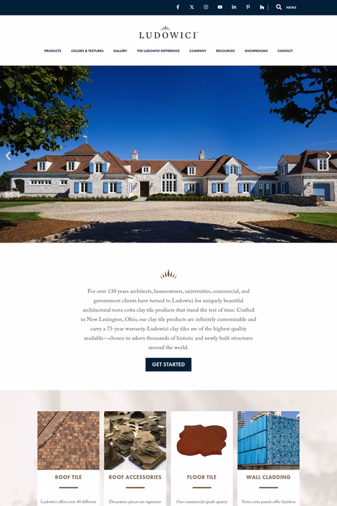 Ludowici-Roof-Tile Homepage 1440px