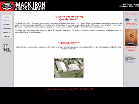 Mack-Iron-Works Homepage 1440px