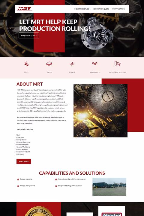 Maintenance-Repair-Technologies Homepage 1440px