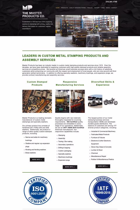 Master-Products Homepage 1440px