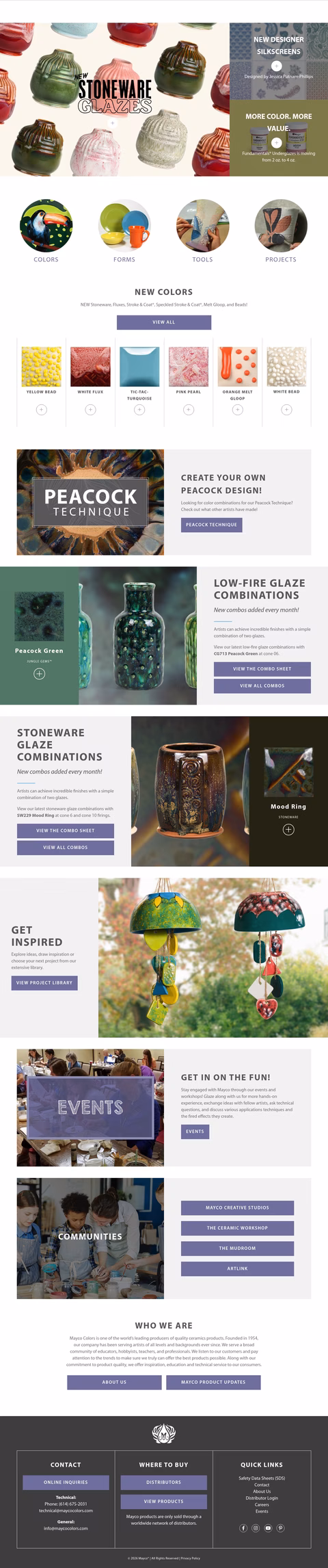 Mayco-Colors Homepage 1440px