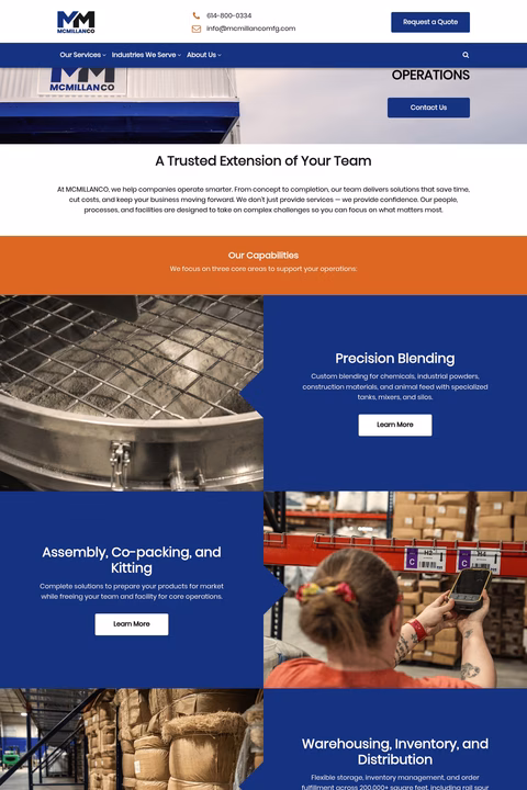 Mcmillanco Homepage 1440px