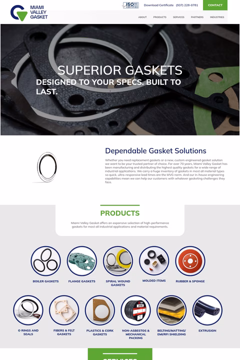 Miami-Valley-Gasket Homepage 1440px