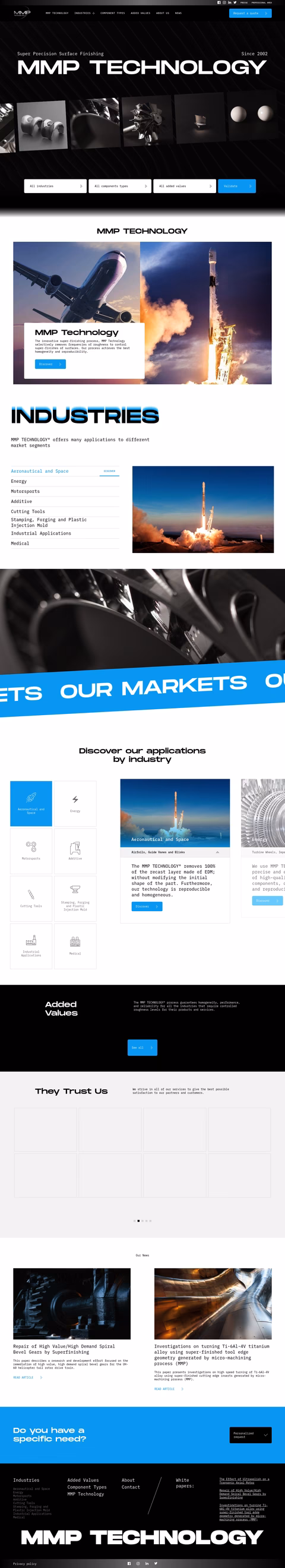 Microtek-Finishing Homepage 1440px