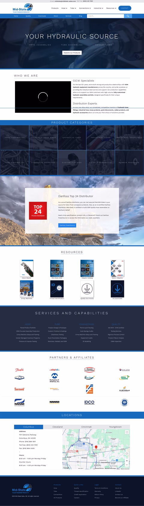 Mid-State-Sales Homepage 1440px
