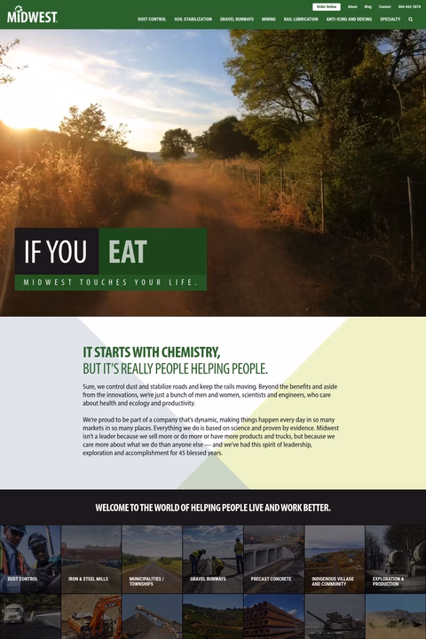 Midwest-Industrial-Supply Homepage 1440px