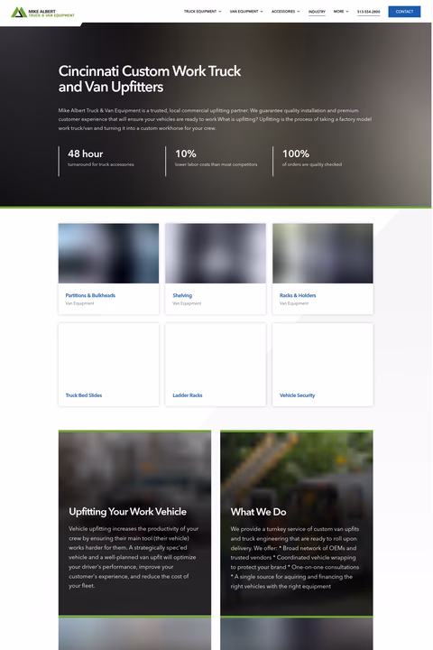 Mike-Albert-Truck-Van-Equipment Homepage 1440px