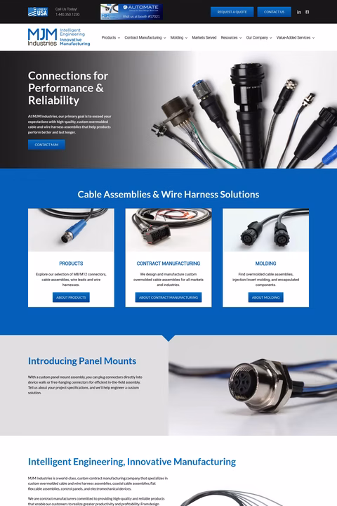 Mjm-Industries Homepage 1440px