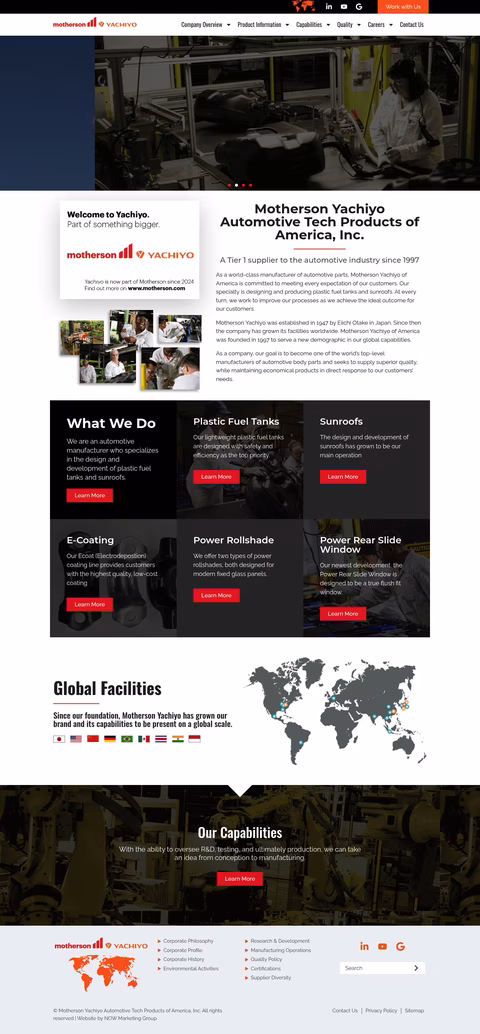 Motherson-Yachiyo-Of-America Homepage 1440px
