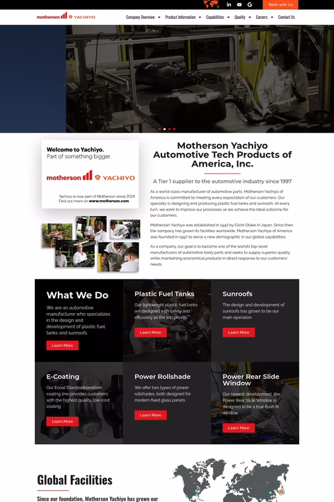 Motherson-Yachiyo-Of-America Homepage 1440px