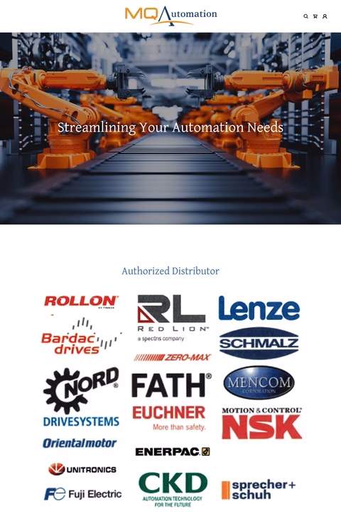 Mq-Automation Homepage 1440px
