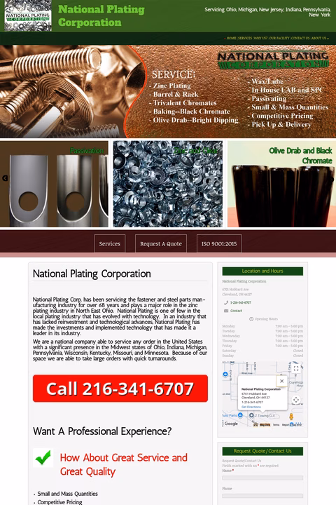 National-Plating-Corporation Homepage 1440px