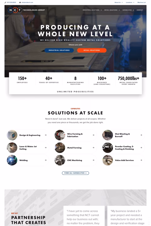 Nct-Technologies Homepage 1440px