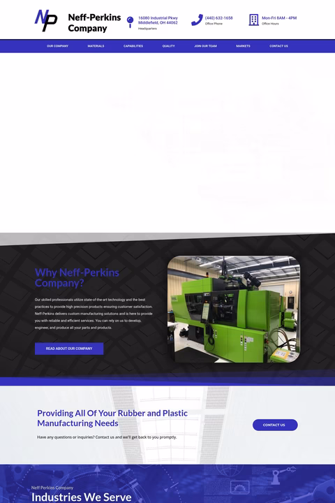 Neff-Perkins-Company Homepage 1440px