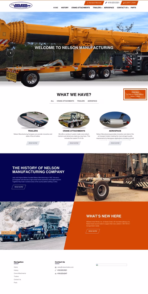 Nelson-Manufacturing Homepage 1440px
