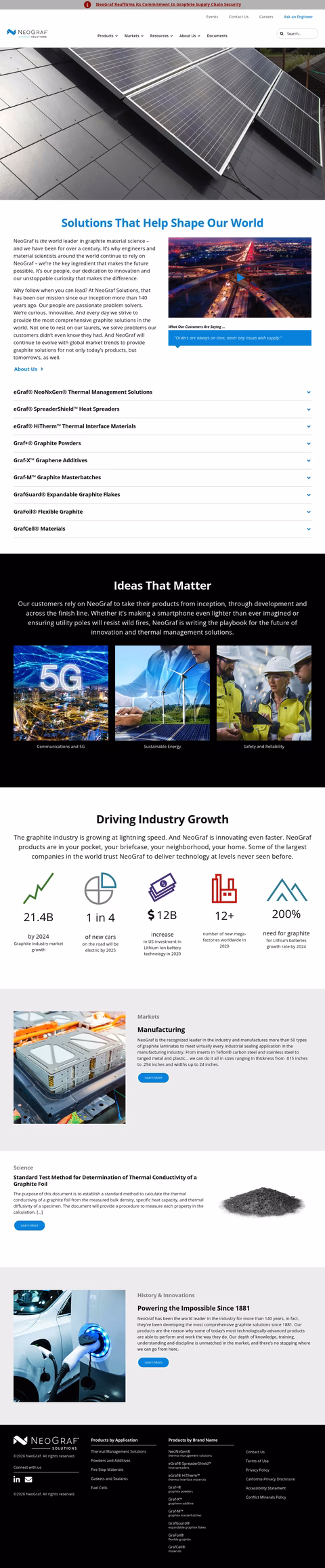 Neograf-Solutions Homepage 1440px