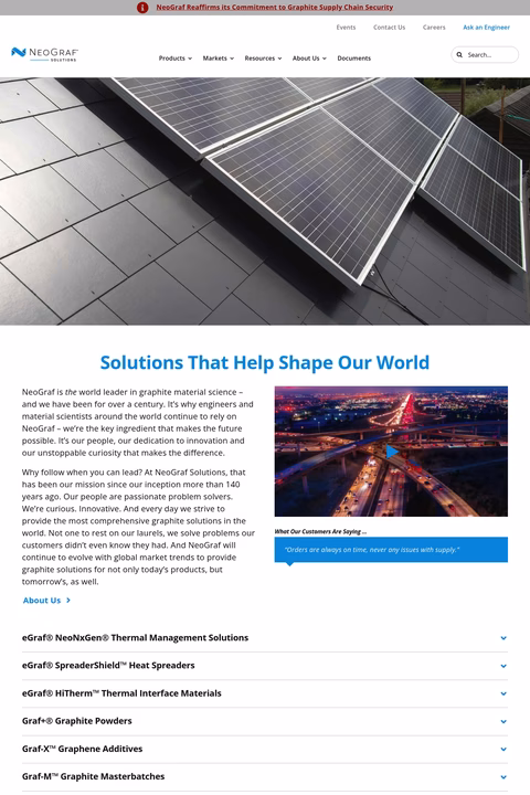 Neograf-Solutions Homepage 1440px