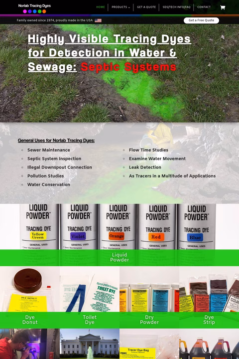 Norlab-Tracing-Dyes Homepage 1440px