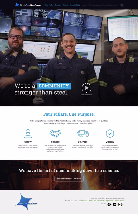 North-Star-Bluescope-Steel Homepage 1440px