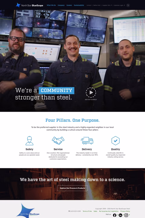 North-Star-Bluescope-Steel Homepage 1440px