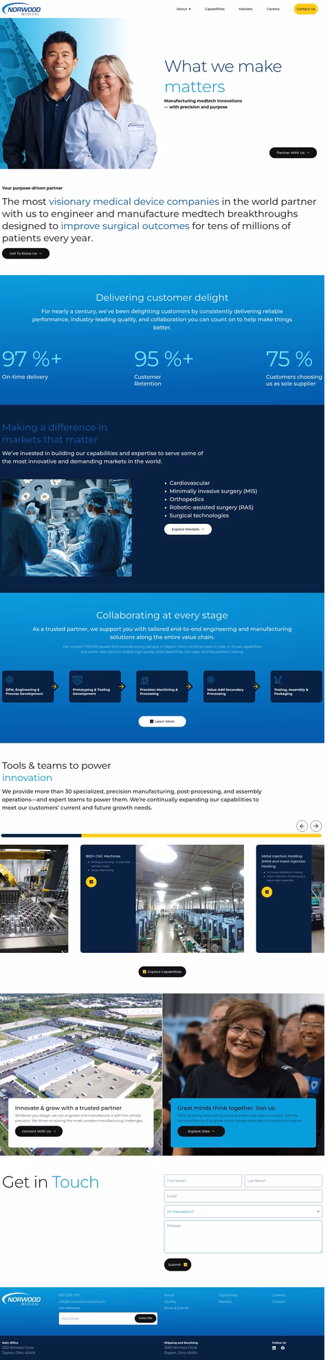 Norwood-Medical Homepage 1440px