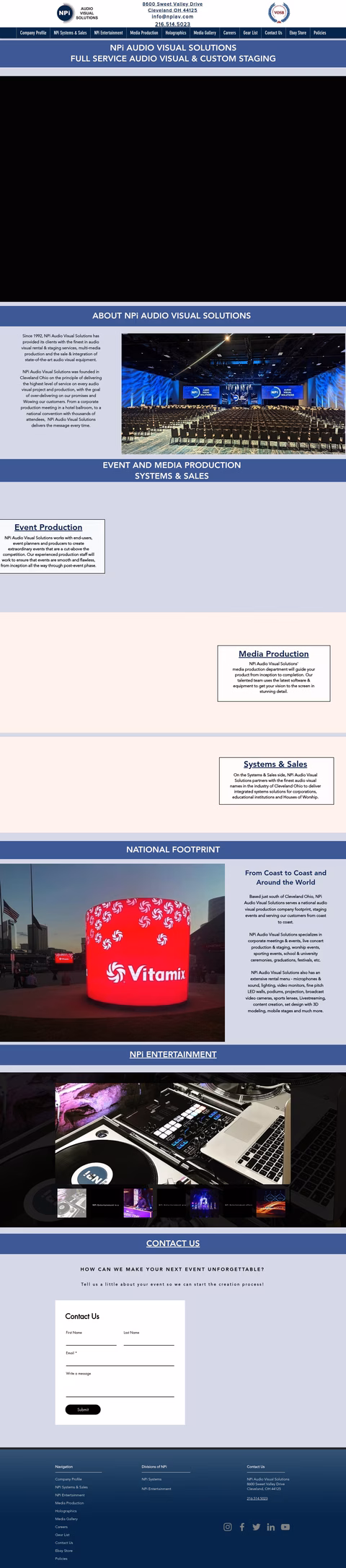 Npi-Audio-Visual-Solutions Homepage 1440px