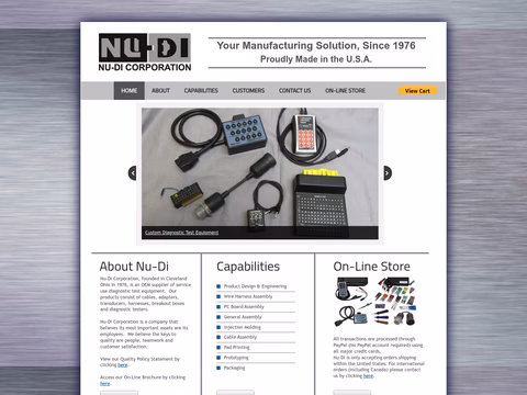 Nu-Di-Corporation Homepage 1440px