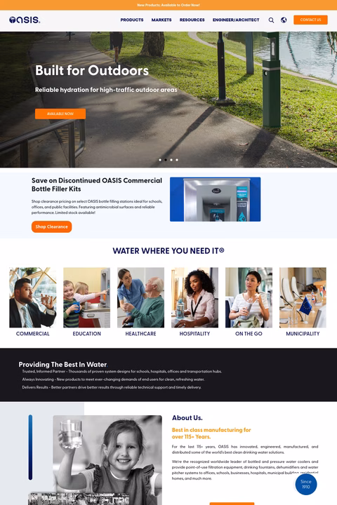 Oasis-International Homepage 1440px