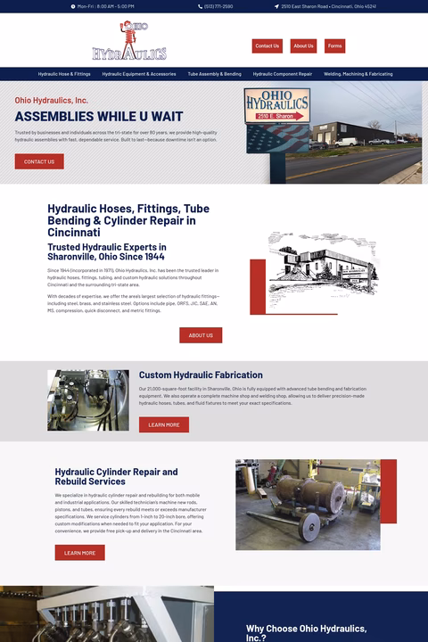 Ohio-Hydraulics Homepage 1440px