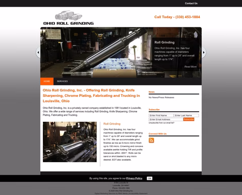Ohio-Roll-Grinding Homepage 1440px