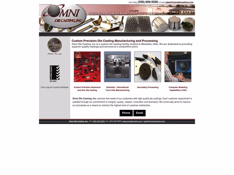 Omni-Die-Casting Homepage 1440px