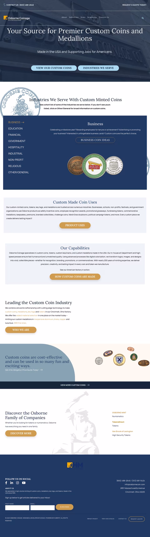 Osborne-Coinage Homepage 1440px