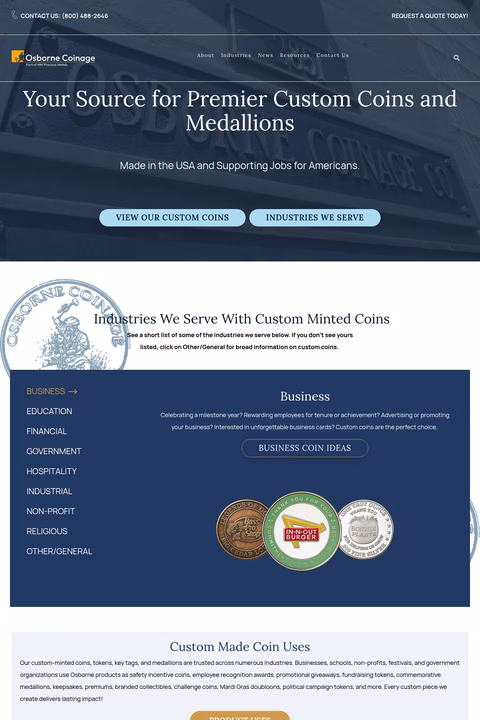 Osborne-Coinage Homepage 1440px