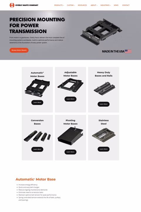 Overly-Hautz-Motor-Base Homepage 1440px
