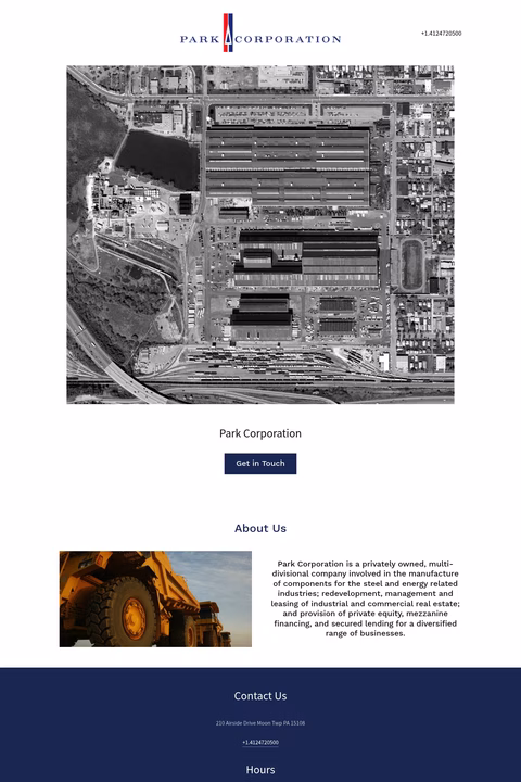 Park-Corporation Homepage 1440px