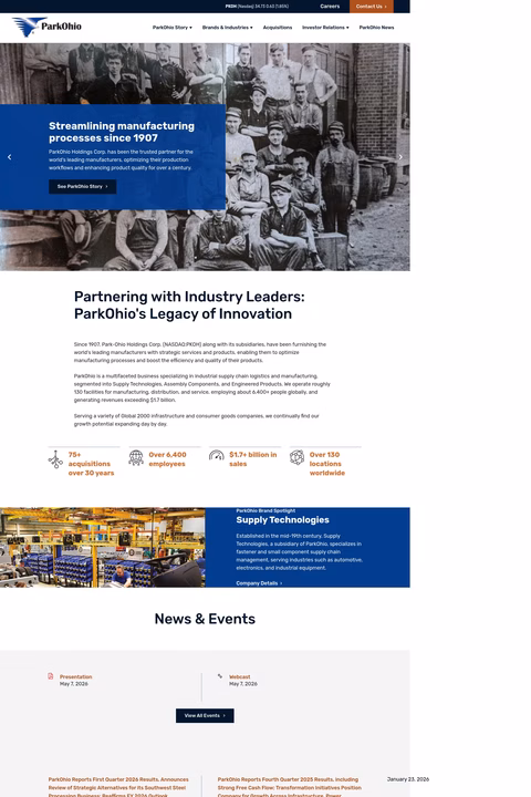 Park-Ohio-Holdings Homepage 1440px