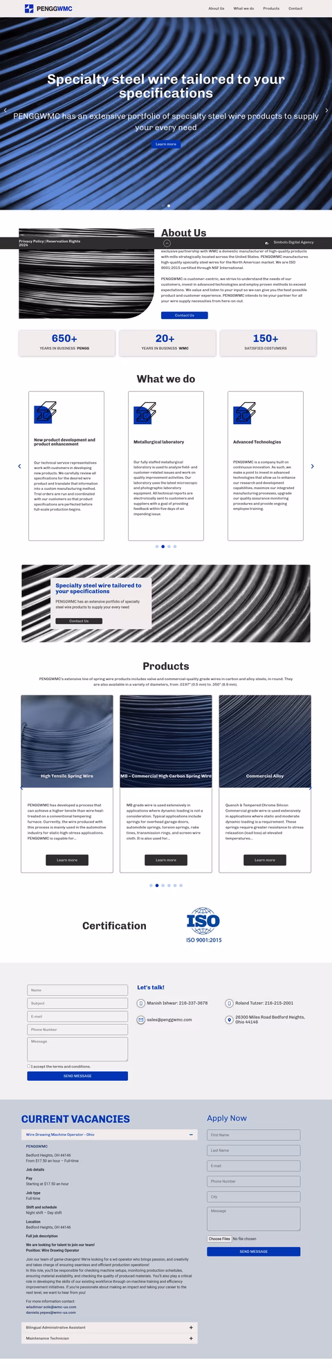 Penggwmc Homepage 1440px