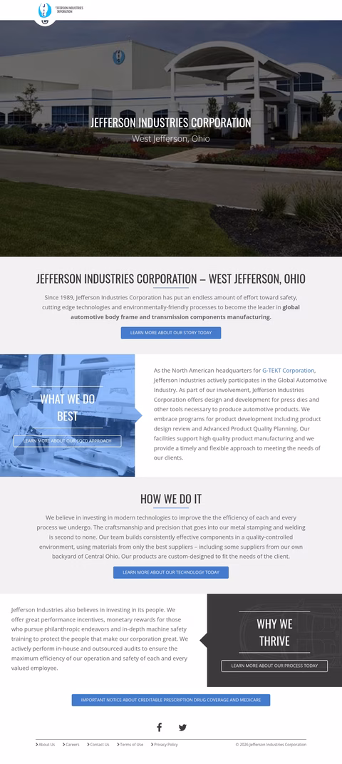 Jefferson-Industries-Corporation Homepage 1440px