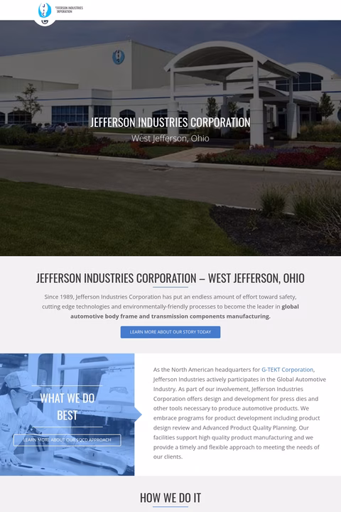 Jefferson-Industries-Corporation Homepage 1440px