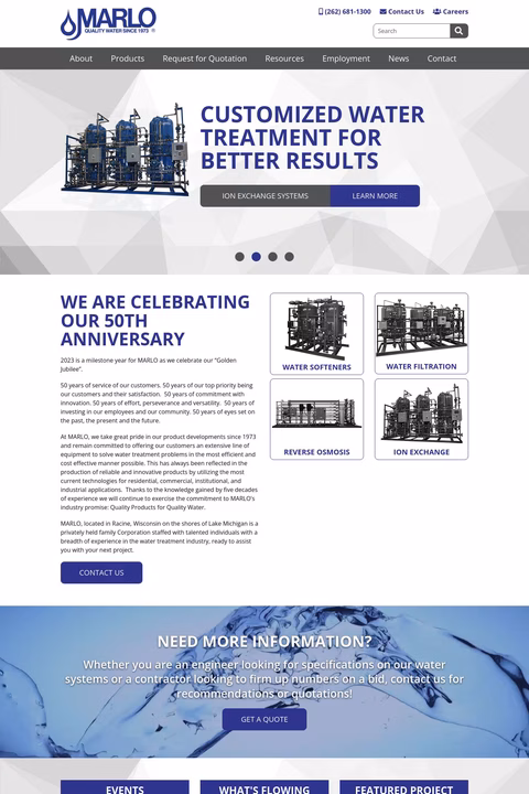 Marlo Inc Homepage 1440px