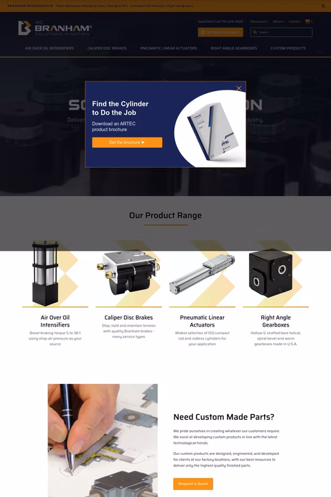 W C Branham Homepage 1440px
