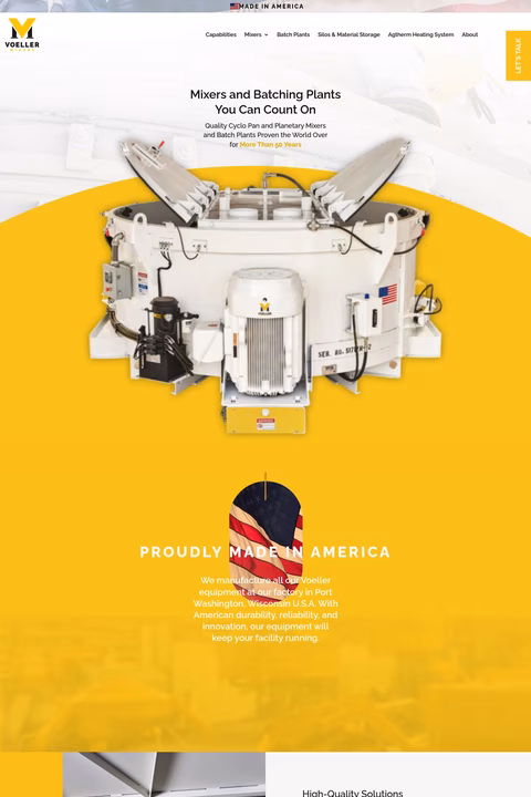 Voeller Mixers Homepage 1440px