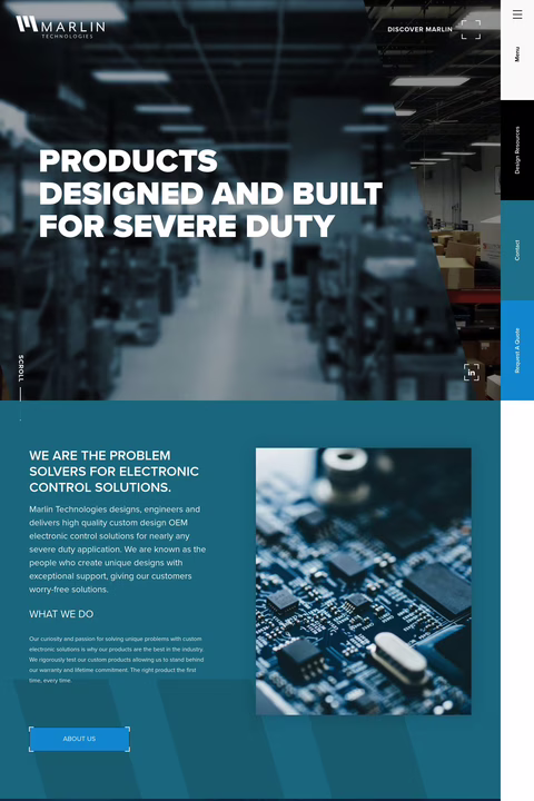 Marlin Technologies Inc Homepage 1440px