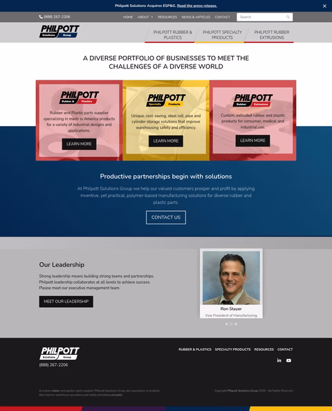 Philpott-Solutions-Group Homepage 1440px