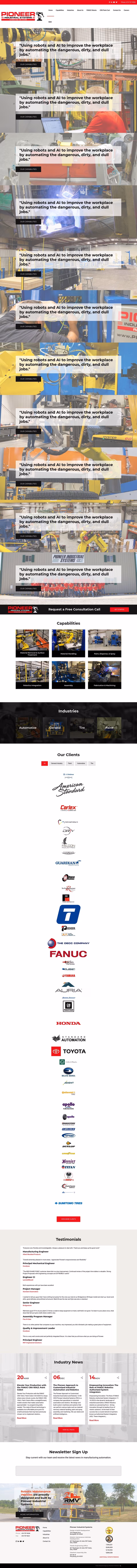 Pioneer-Industrial-Systems Homepage 1440px