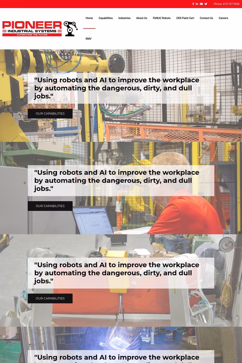 Pioneer-Industrial-Systems Homepage 1440px