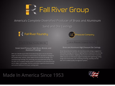 Fall River Group Inc Homepage 1440px