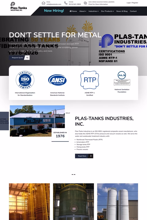 Plas-Tanks-Industries Homepage 1440px