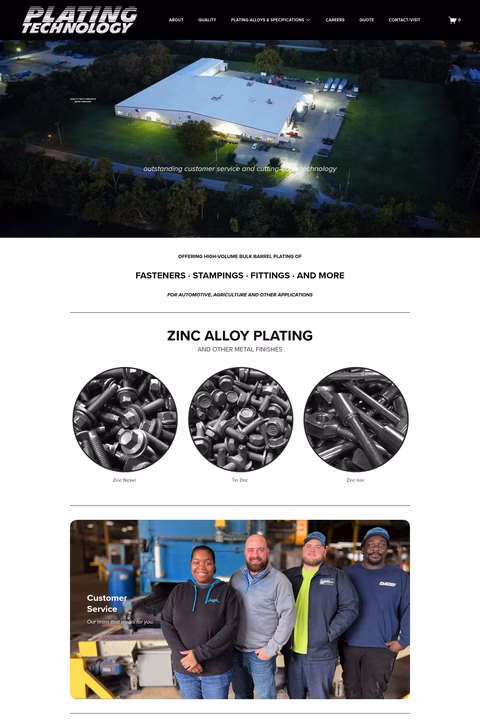 Plating-Technology Homepage 1440px