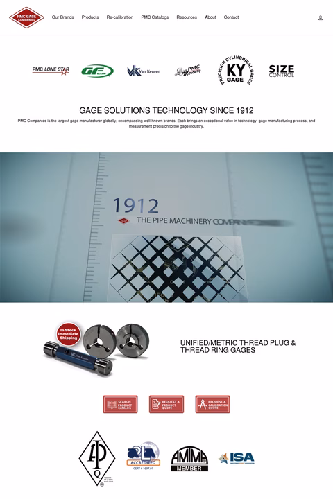 Pmc-Gage-Companies Homepage 1440px